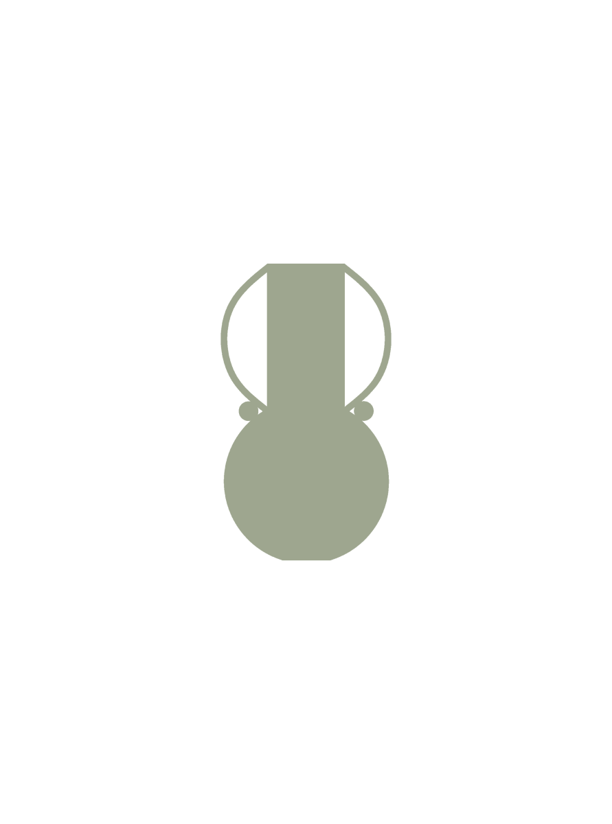 Load image into Gallery viewer, Vases Orion Tall Vase - Sage Olive Green - Olive Green