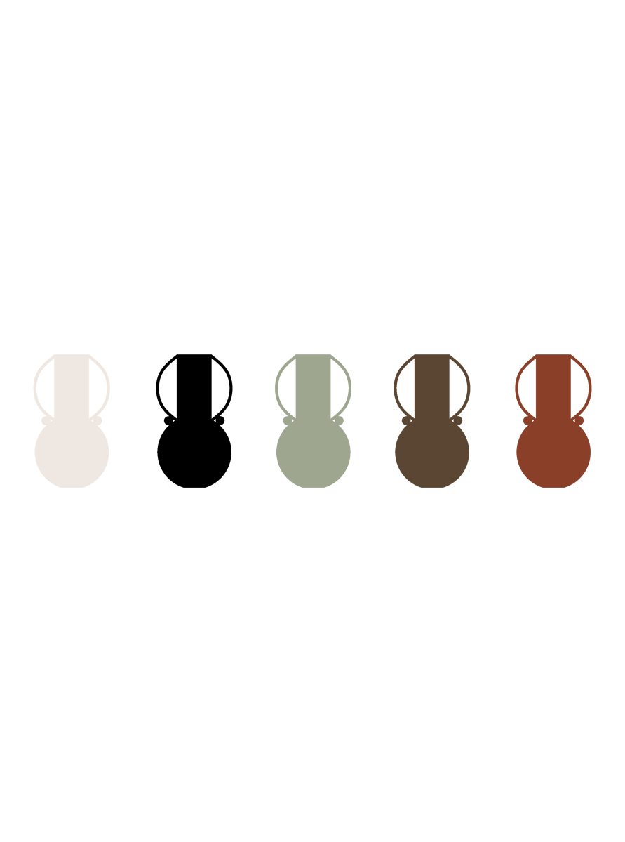 Load image into Gallery viewer, Vases Orion Tall Vase - Terra Rust Orange - Rust Orange