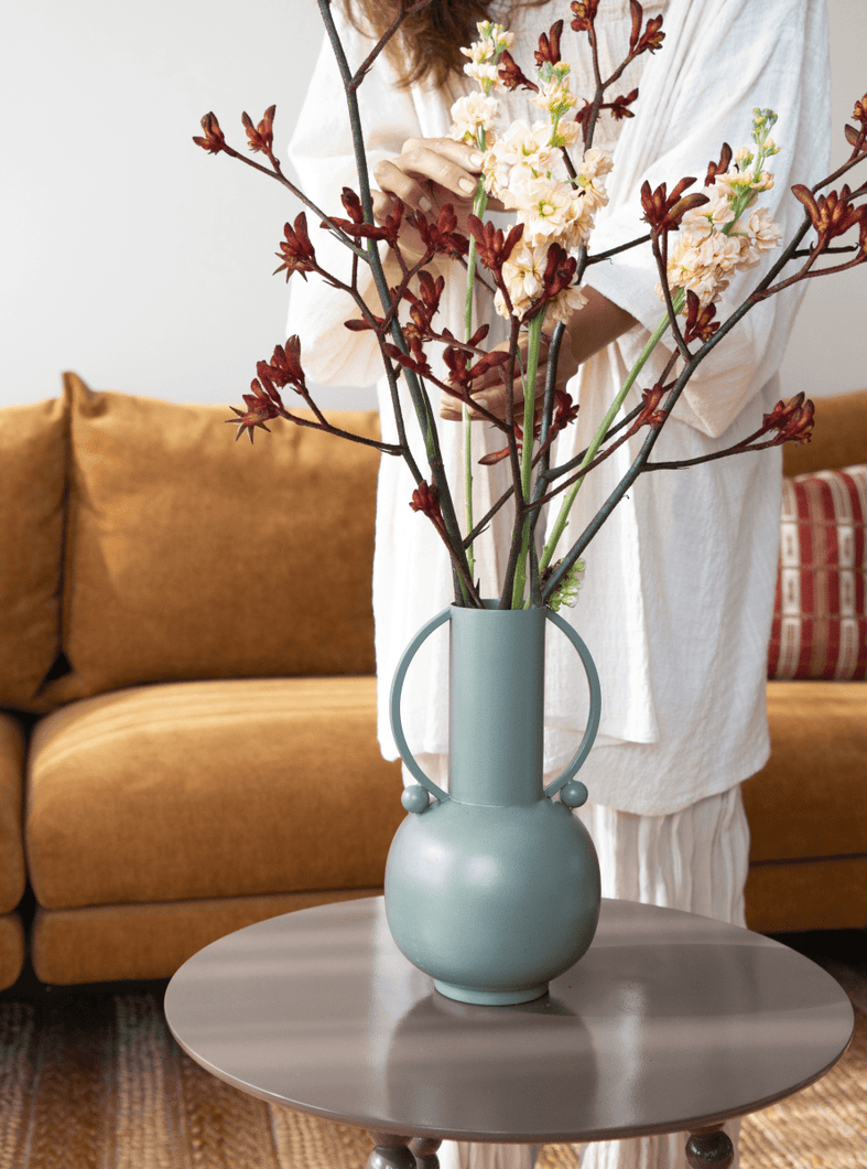 Vases Orion Tall Vase - Terra Rust Orange - Rust Orange