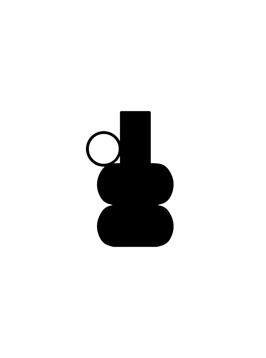 Load image into Gallery viewer, Vases Solace Small Vase - Nero Black - Black