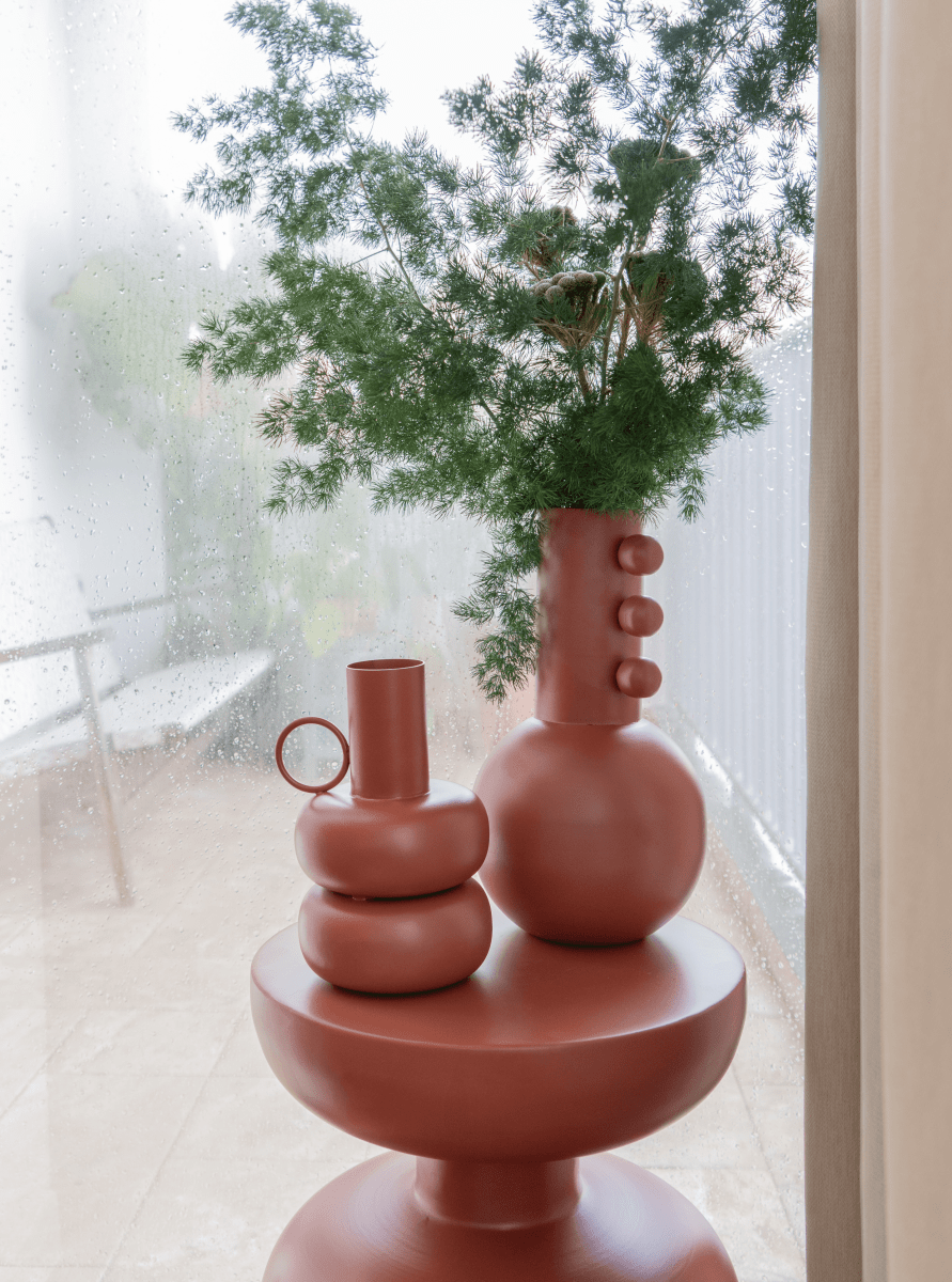 Load image into Gallery viewer, Vases Solace Small Vase - Terra Rust Orange - Rust Orange