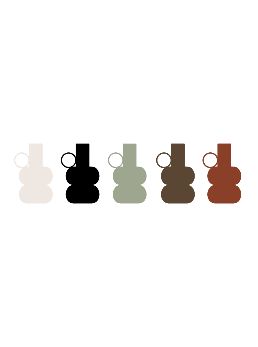 Load image into Gallery viewer, Vases Solace Small Vase - Terra Rust Orange - Rust Orange