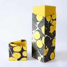 Load image into Gallery viewer, Tabletop Decor Rectangular Wine Box Yellow Black -