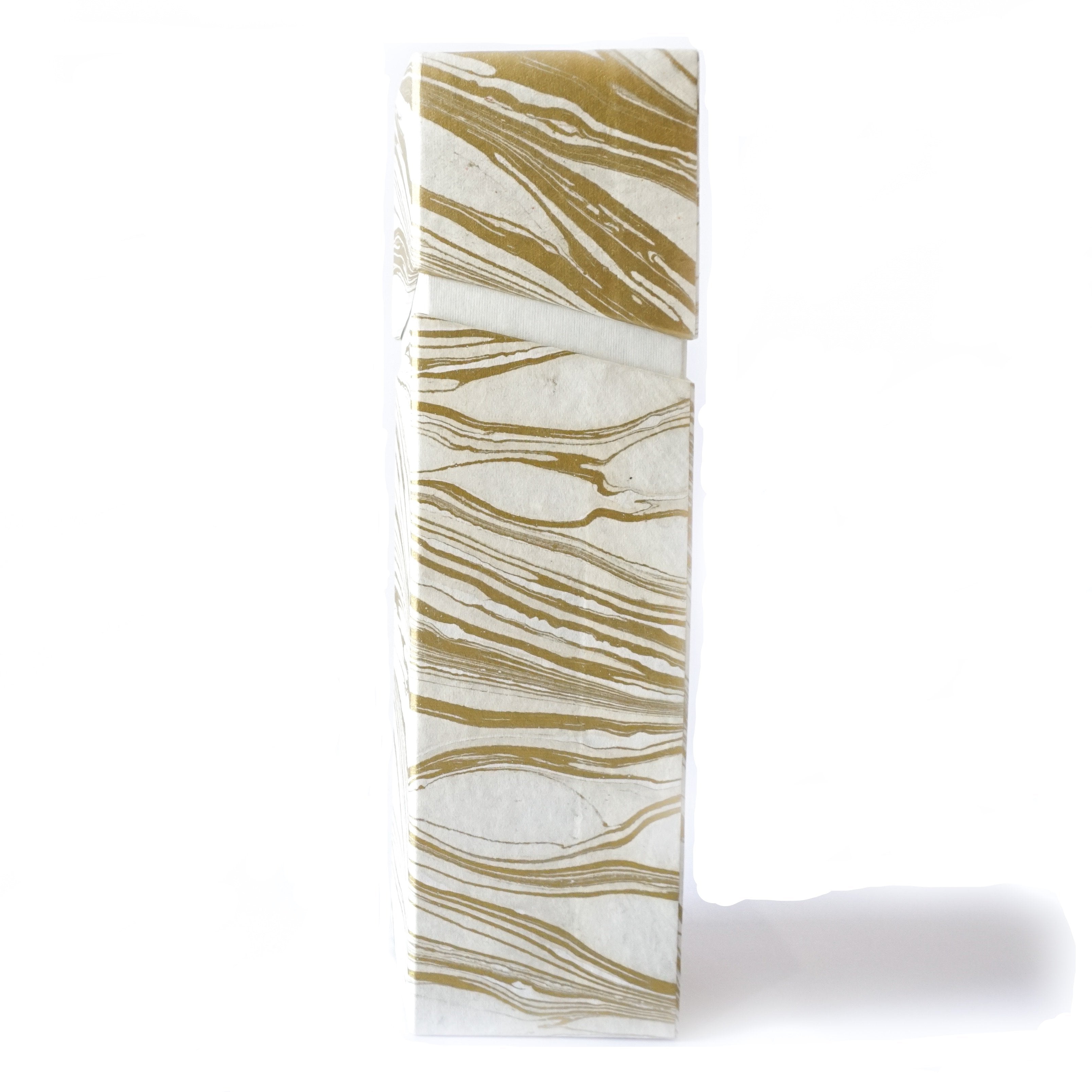 Load image into Gallery viewer, Tabletop Decor Rectangular Wine Box Gold -