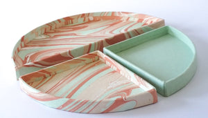Tabletop Decor Bento Tray Blush Mint -