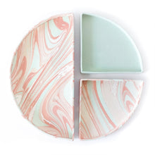 Load image into Gallery viewer, Tabletop Decor Bento Tray Blush Mint -