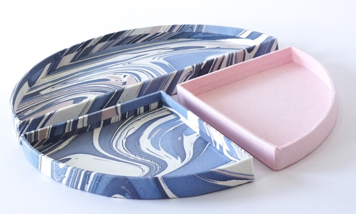 Load image into Gallery viewer, Tabletop Decor Bento Tray Pink Lavender -
