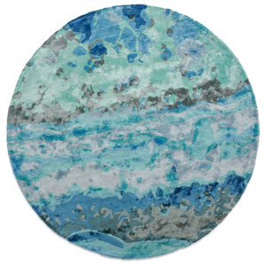 Rugs Custom Colour Agate Abstract Rug - 160 x 230 cm