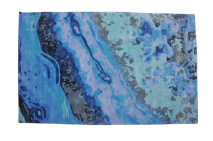 Rugs Custom Colour Agate Abstract Rug - 160 x 230 cm