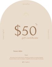 Load image into Gallery viewer, Gift Cards Gift Certificate - $50.00
