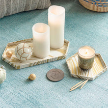 Load image into Gallery viewer, Tabletop Decor Hexagon Tray Gold -