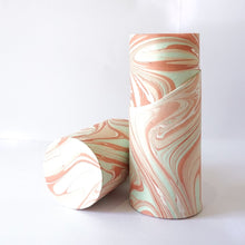 Load image into Gallery viewer, Tabletop Decor Round Wine Box Blush Mint -