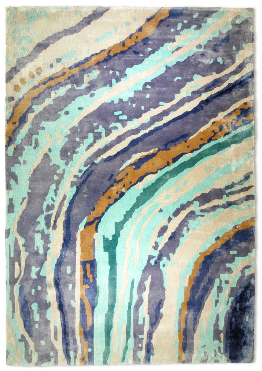 Load image into Gallery viewer, Rugs Custom Colour Abstract Rug - 160 x 230 cm