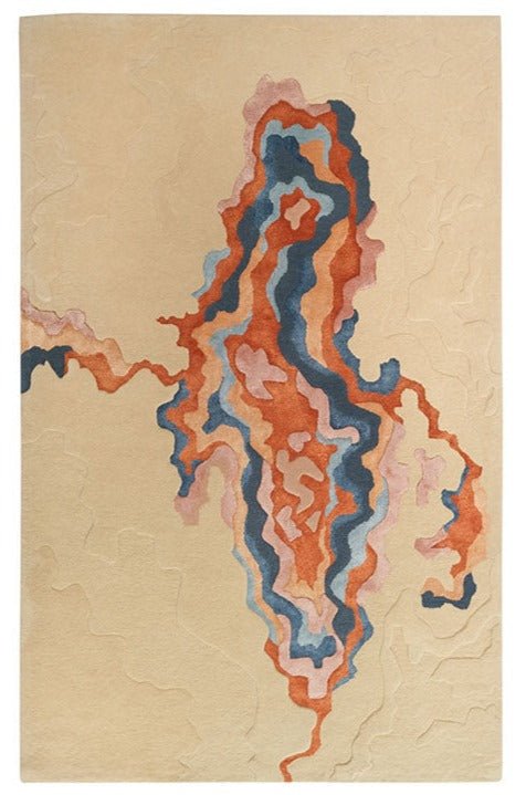 Load image into Gallery viewer, Rugs Custom Flux N°4. Contemporary Rug - 160 x 230 cm
