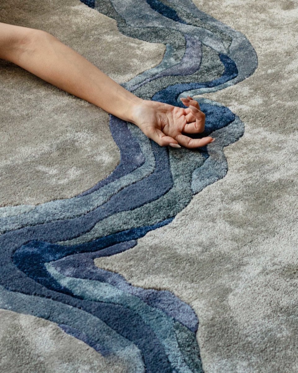 Load image into Gallery viewer, Rugs Custom Flux N°5. Contemporary Rug - 160 x 230 cm