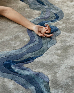 Rugs Custom Flux N°5. Contemporary Rug - 160 x 230 cm