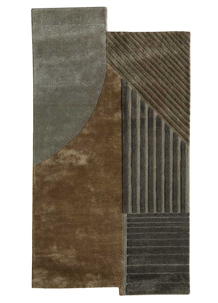 Rugs Edifice Brown Rug -