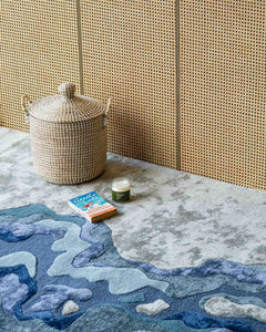 Rugs Flux Blue Rug - 160 x 230 cm