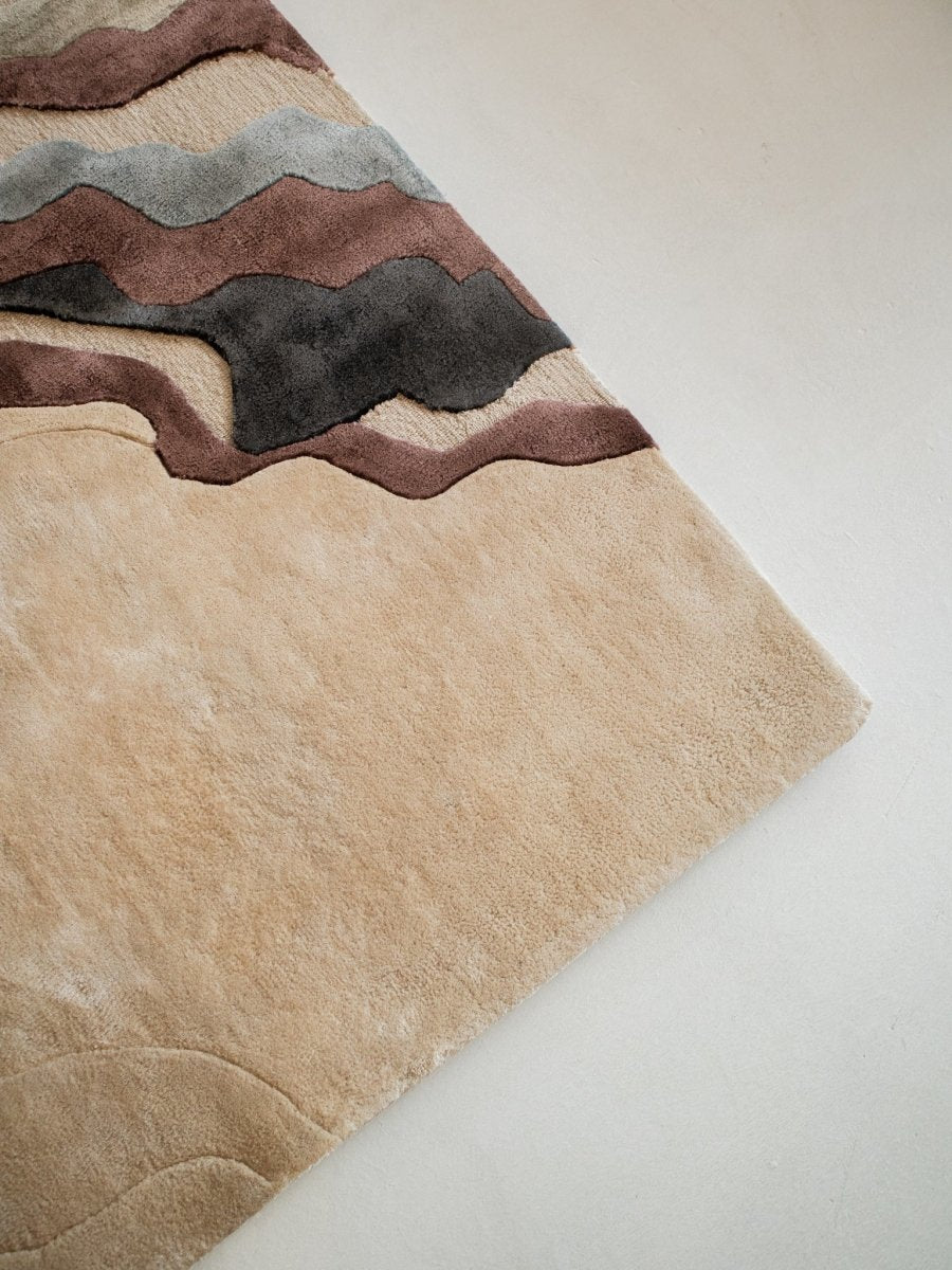 Load image into Gallery viewer, Rugs Flux N°2. Corner Accent Rug [Custom] - 160 x 230 cm