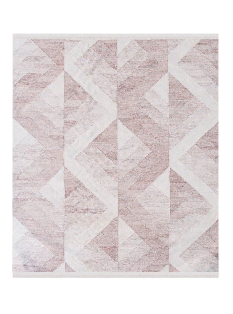 Rugs Geometric Pink Recycled PET Rug - 120 x 180 cm