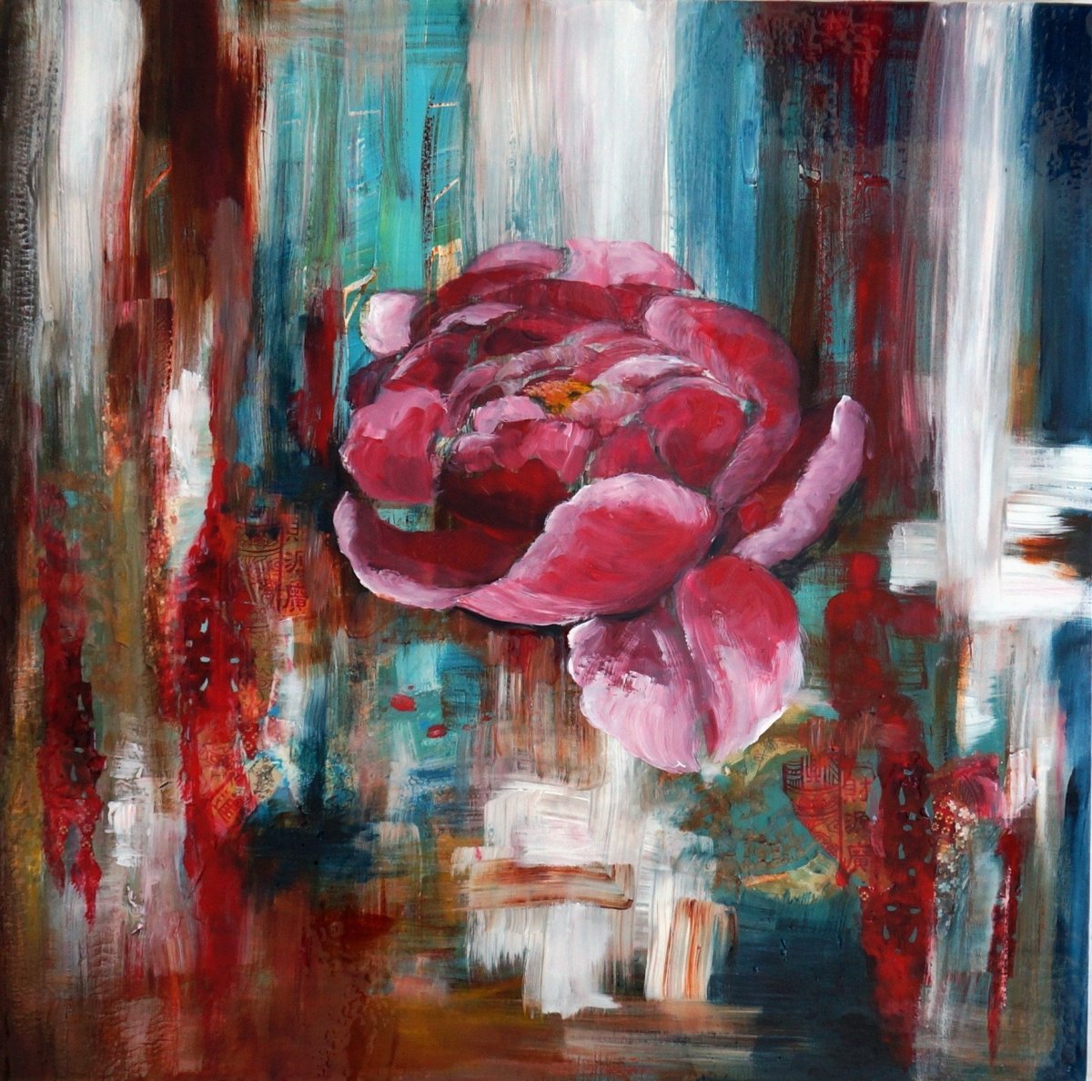 Load image into Gallery viewer, Artwork Single Peony Quinsai -